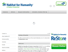 Tablet Screenshot of habitatect.org